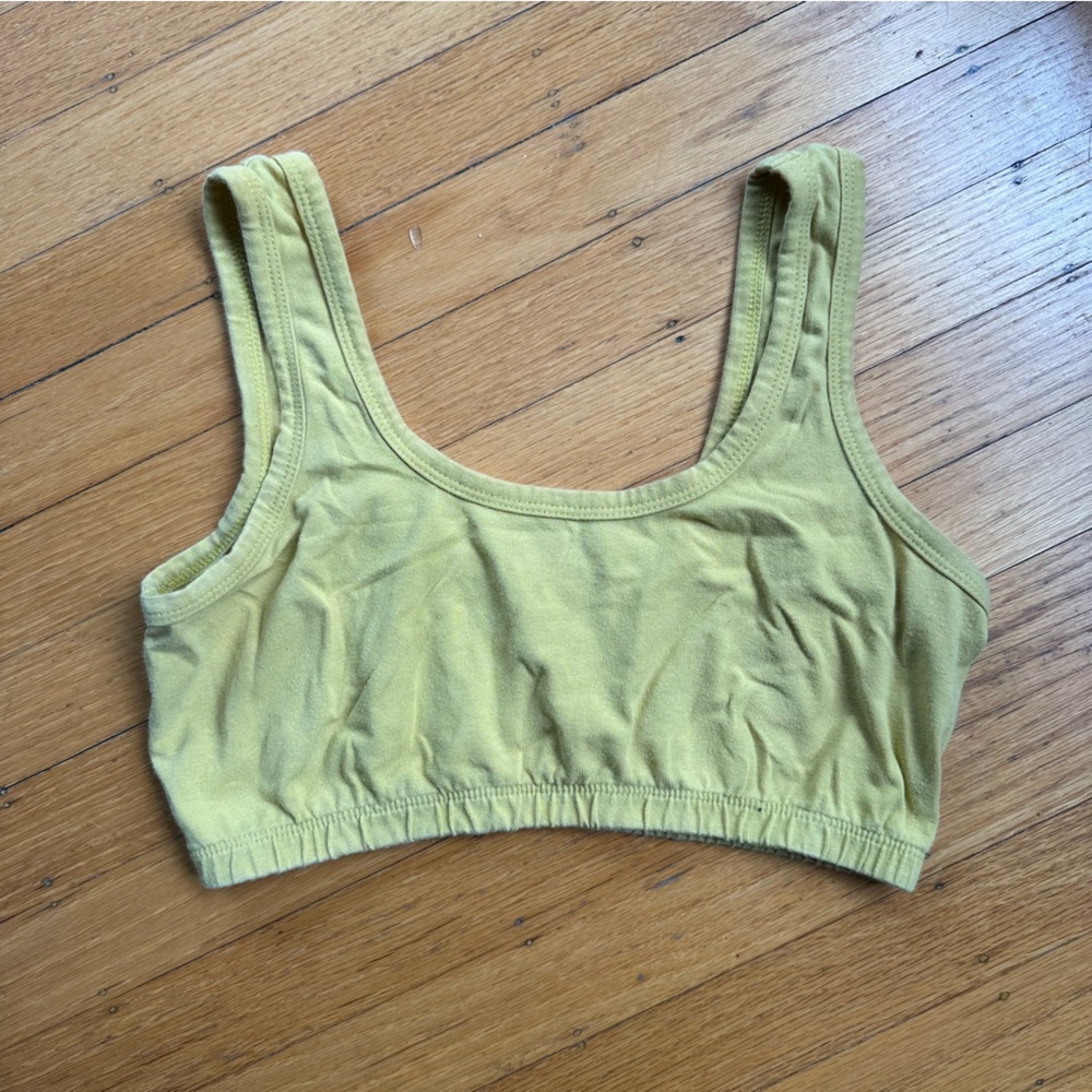 ARQ Full Coverage Bra Chartreuse